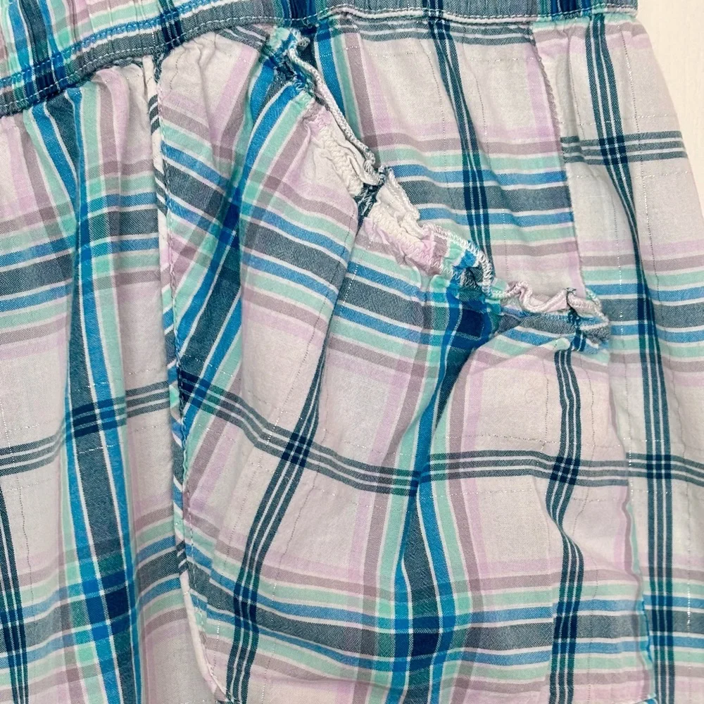 Victoria’s Secret Plaid Pajama Pants | Size M | Cute Side Pockets | EUC